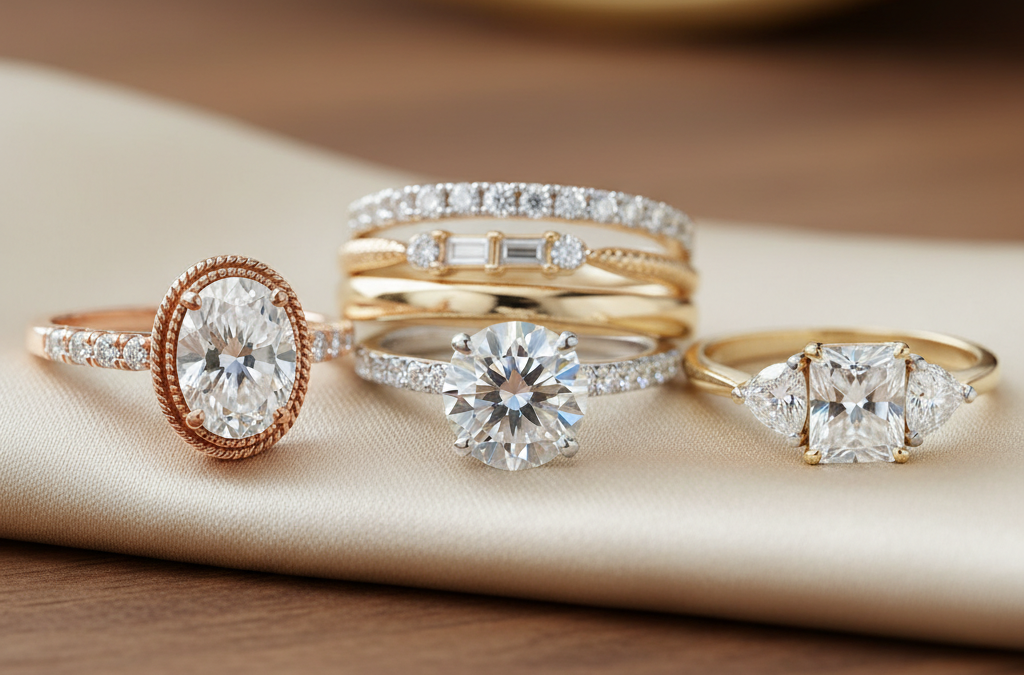 Diamant ringe: En tidløs klassiker i smykkeverdenen